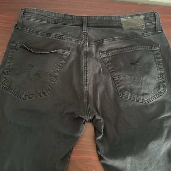 Adriano Goldschmied 34 x 30 Black The Protege Straight Leg Jeans - Picture 5 of 9